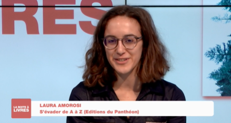 Boite à livres: Laura Amorosi, S'évader de A à Z (Editions du Panthéon)