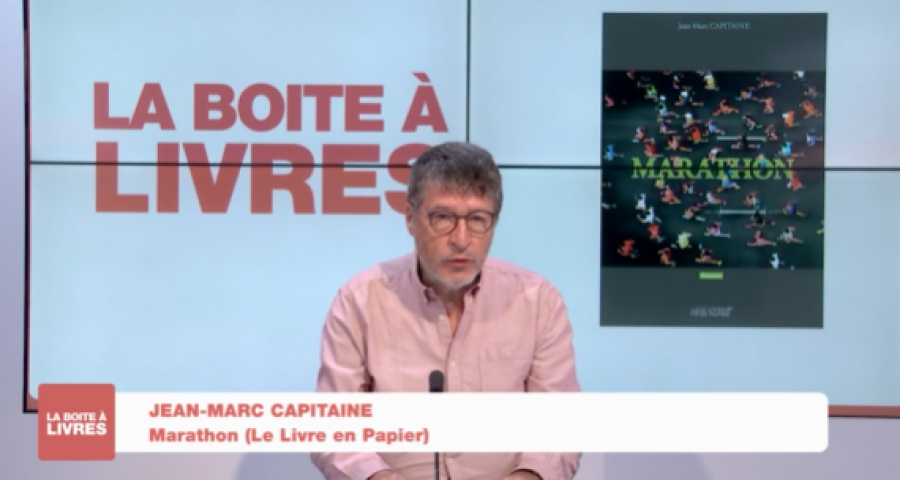 Boite à livres: Jean-Marc Capitaine, Marathon (Le livre en papier)