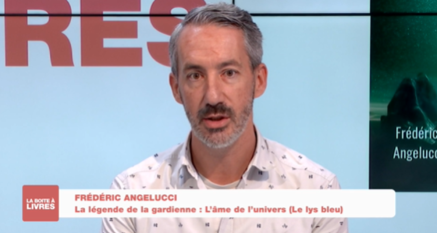 Boite à livres: Frédéric Angelucci, La légende de la gardienne: L'âme de l'univers (Le lys bleu)