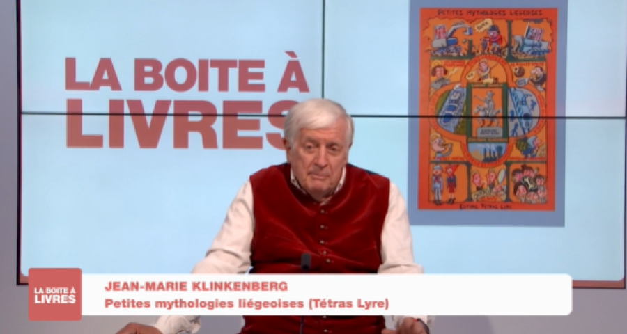 Boite à livres: Jean-Marie Klinkenberg et Laurent Demoulin, Petites mythologies liégeoises (Tétras Lyre)