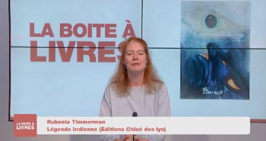 Boite à livres: Rubenia Timmerman, Légende indienne (Editions Chloé des lys)
