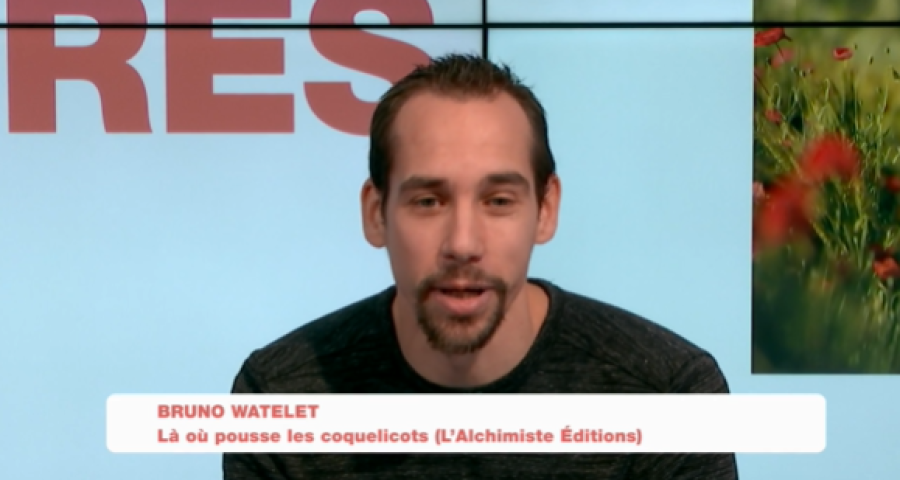 Boite à livres: Bruno Watelet, Là où poussent les coquelicots (L'Alchimiste Editions)