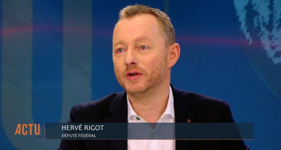 Hervé Rigot, Député fédéral PS