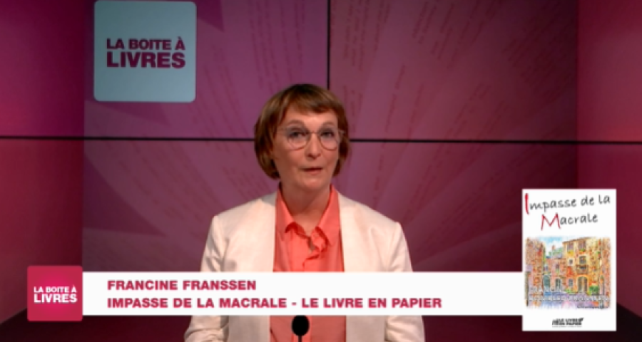 Boite à livres: Francine Franssen, Impasse de la Macrale (Le Livre en papier)