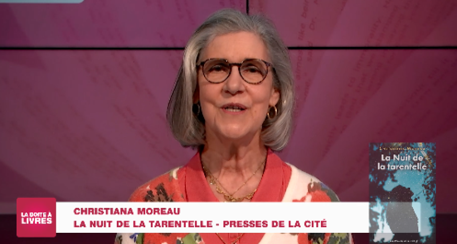 Boite à livres: Christiana Moreau, La nuit de la Tarentelle (Presses de la Cité) 