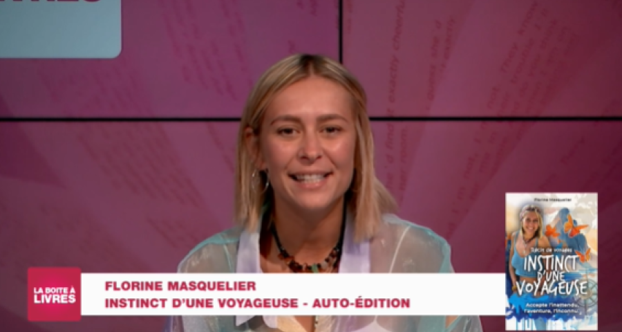 Boite à livres: Florine Masquelier, Instinct d'une voyageuse (Auto-Edition)