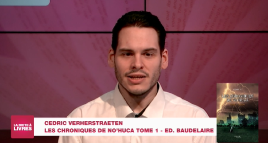 Boite à livres: Cédric Verherstraeten, Les chroniques de No'Huca Tome 1 (Editions Baudelaire)