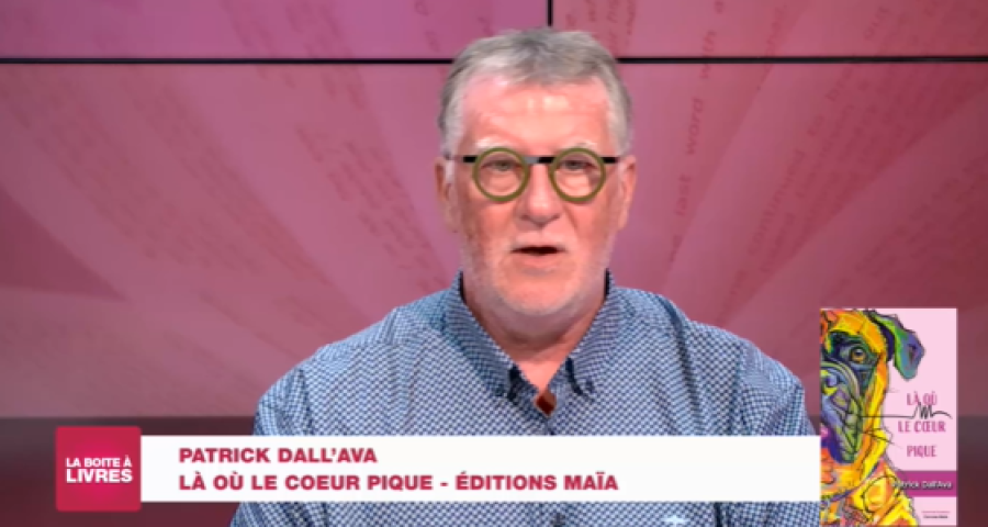 Boite à livres: Patrick Dall'Ava, Là où le coeur pique (Editions Maïa)