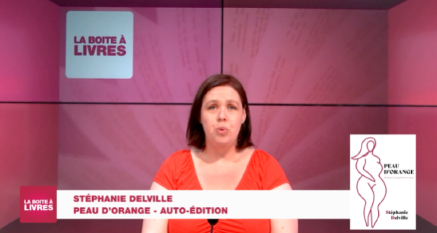 Boite à livres Stéphanie Delville, Peau d'orange (Auto Edition)