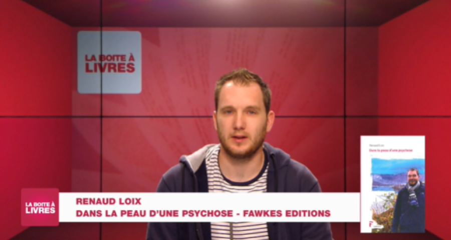 Boite à livres Renaud Loix, Dans la peau d'une psychose (Fawkes Editions) 