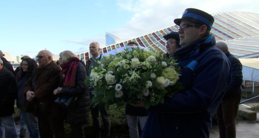 Armistice : commémoration des cheminots aux Guillemins 