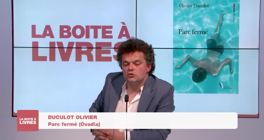 Boite à livres - Olivier Duculot, Parc fermé (Ovadia)