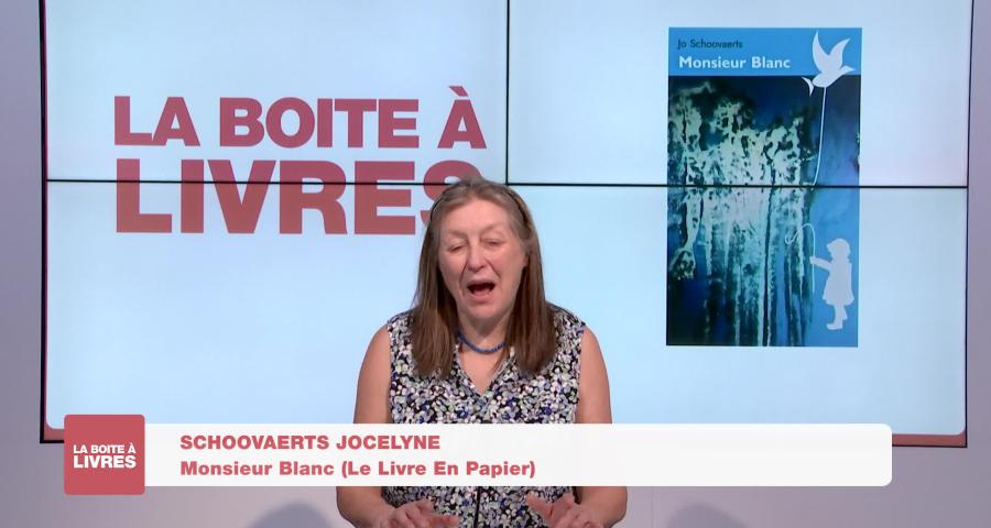 Boite à livres - Jocelyne Schoovaert, Monsieur Blanc (Editions Le Livre en papier)