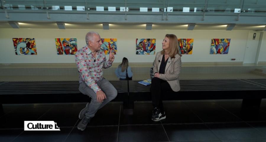 CultureL avec le peintre Luis Salazar, le dessinateur de presse Pierre Kroll et le saxophoniste Fabrice Alleman