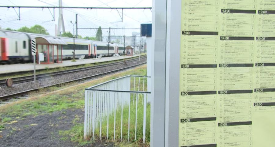 Pour un maintien des trains IC à la gare de Statte