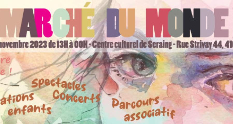 Seraing : Form'Anim organise son 24ème marché du Monde ce samedi 11 novembre