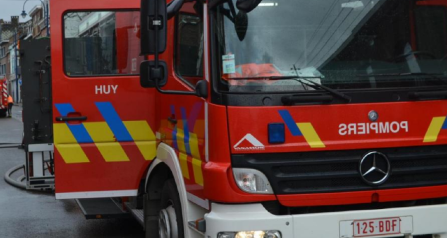 Incendie d'une habitation à Tilff