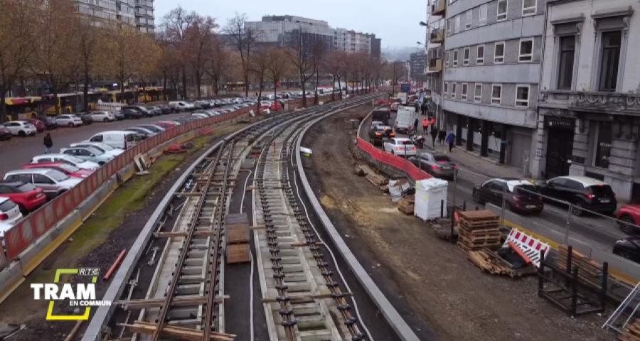 Tram En Commun S5#14 : la ligne vue du dessus