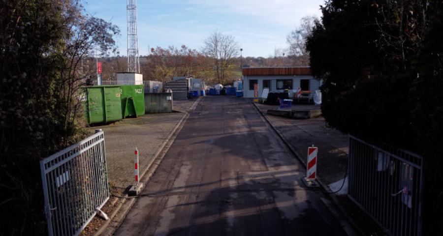 Réouverture du recyparc de Chaudfontaine
