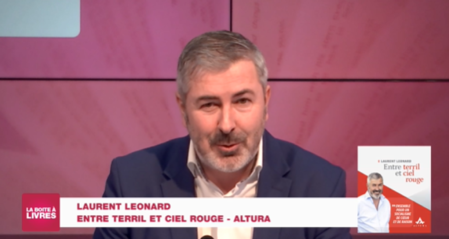 Boite à livres: Laurent Léonard, Entre terril et ciel rouge (Altura)
