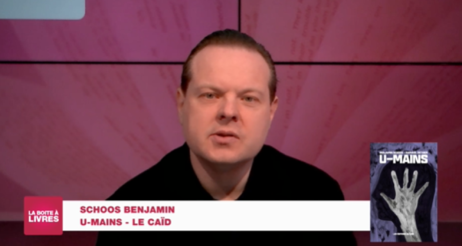 Boite à livres: Benjamin Schoos, U-mains - Le Caïd (Les éditions du Caïd)