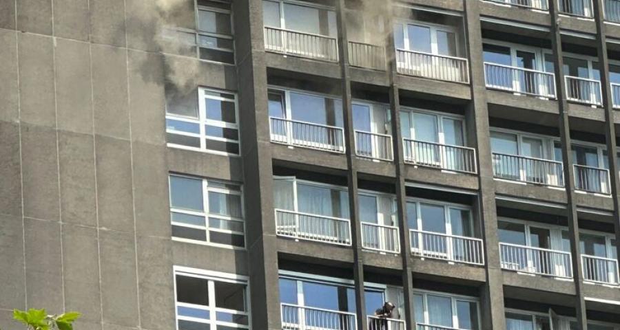 Retour d'une partie des habitants dans la tour Kennedy