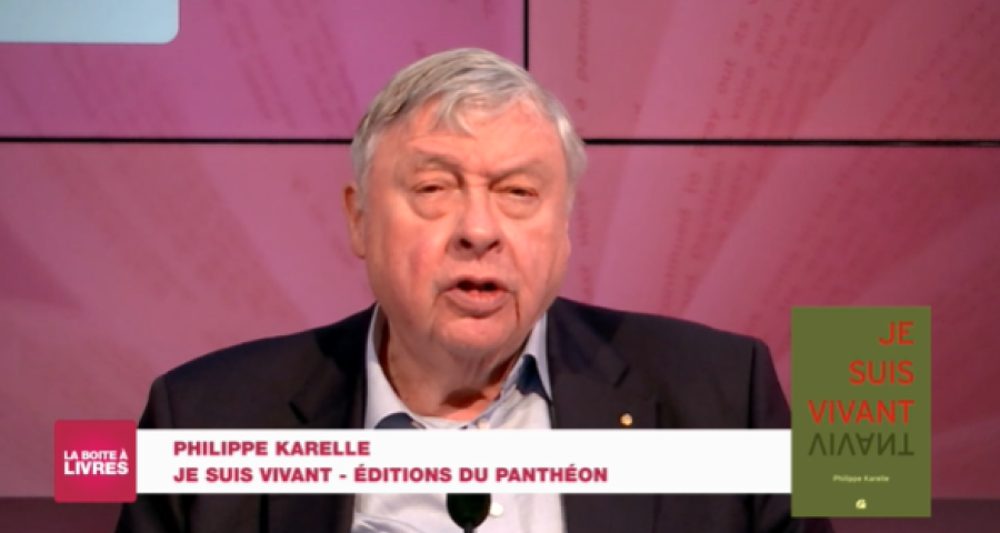 Boite à livres: Philippe Karelle, Je suis vivant (Editions du Panthéon)