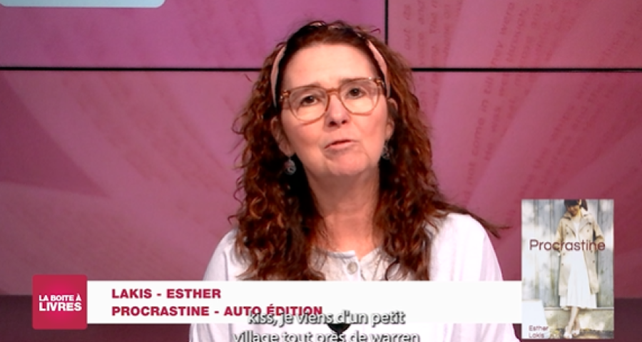 Boite à livres: Esther Lakis, Procrastine (Auto-Edition)