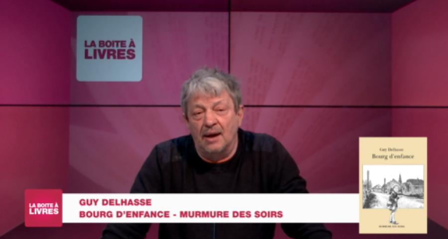 Boite à livres: Guy Delhasse, Bourg d'enfance (Murmure des soirs)