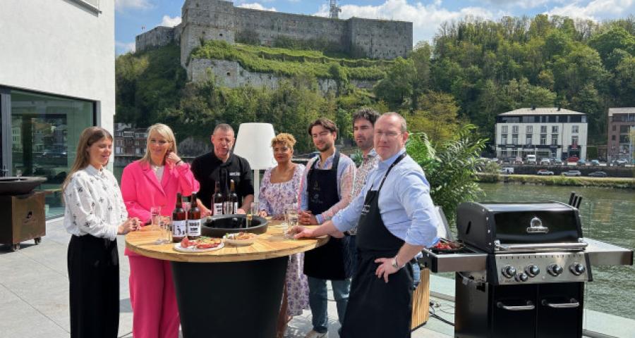 Les crevettes grillées à l'ail