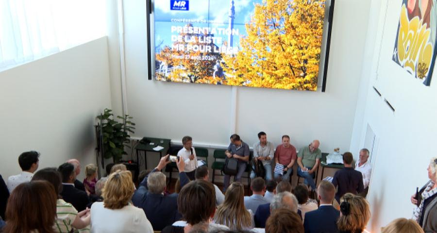 Communales 2024 : MR Liège veut changer le rapport de force 