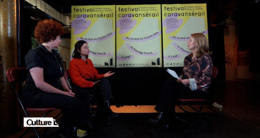 CultureL avec le Festival Caravansérail, Vincent Taloche qui chante Bourvil et la comédie "Embrasse-moi idiot !"