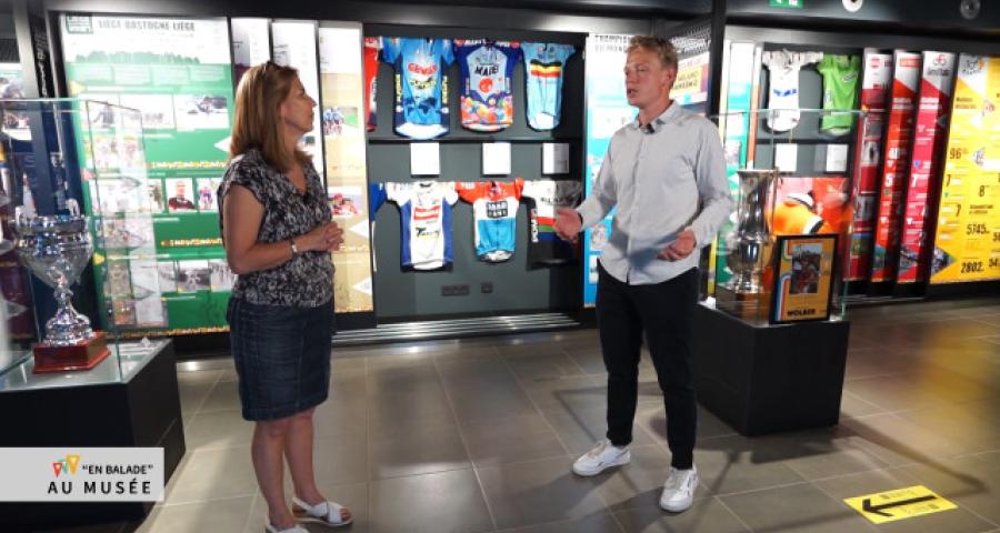 En balade à la Maison du cyclisme, à Aywaille 