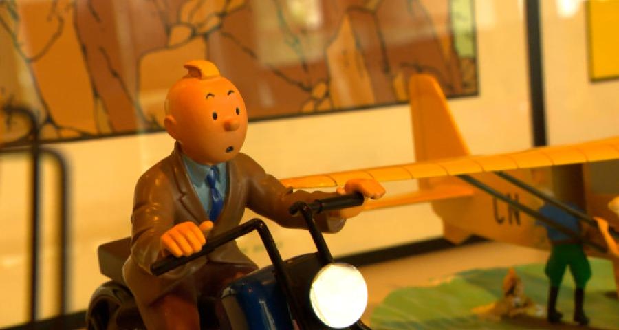 Une planche originale de Hergé vendue 460.000 euros à Liège