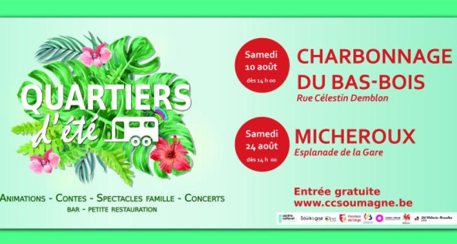 INVITE : la caravanes des sons dans les quartiers de Soumagne