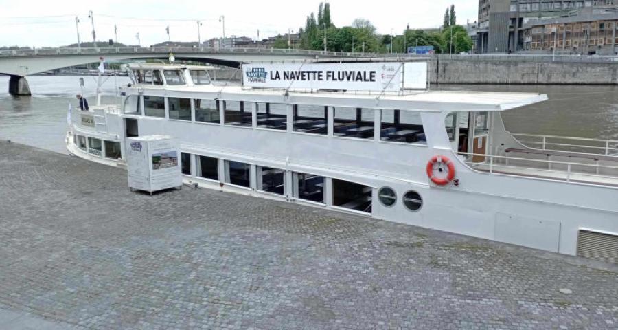 Liège: la navette fluviale lève l'ancre !