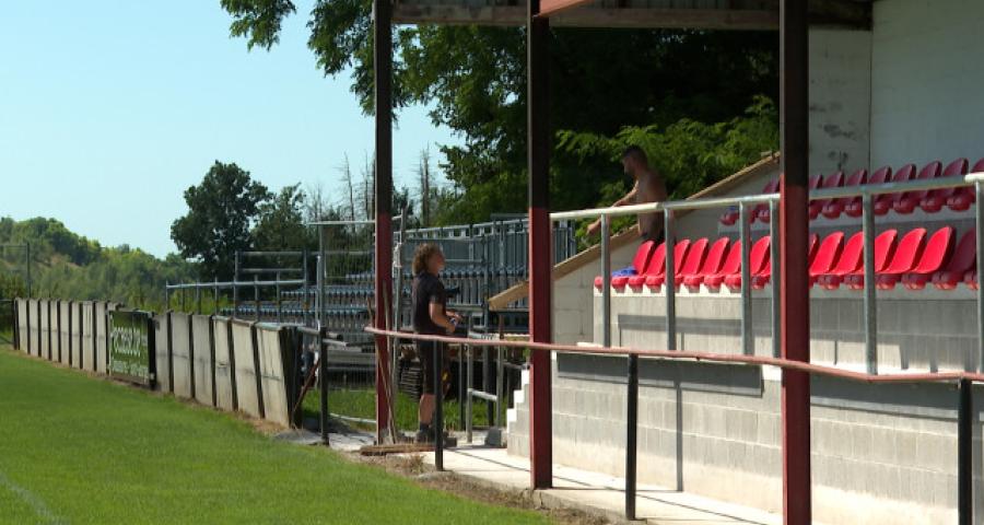 Un été de travaux au stade de Stockay (D1 ACFF)
