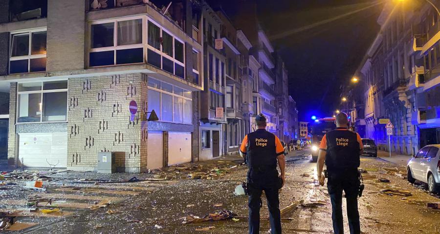 L'explosion de dimanche soir dans un appartement à Liège était volontaire !