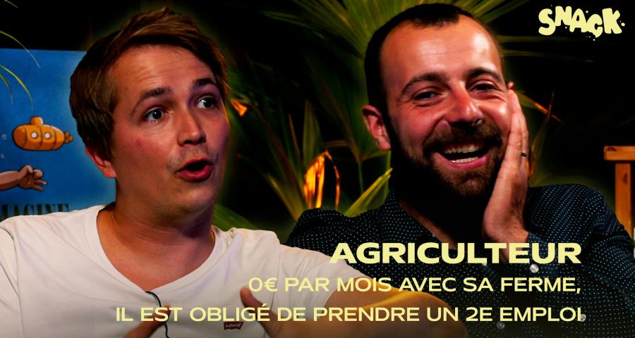 SNACK : Le parcours du combattant d'un agriculteur pour se verser un salaire