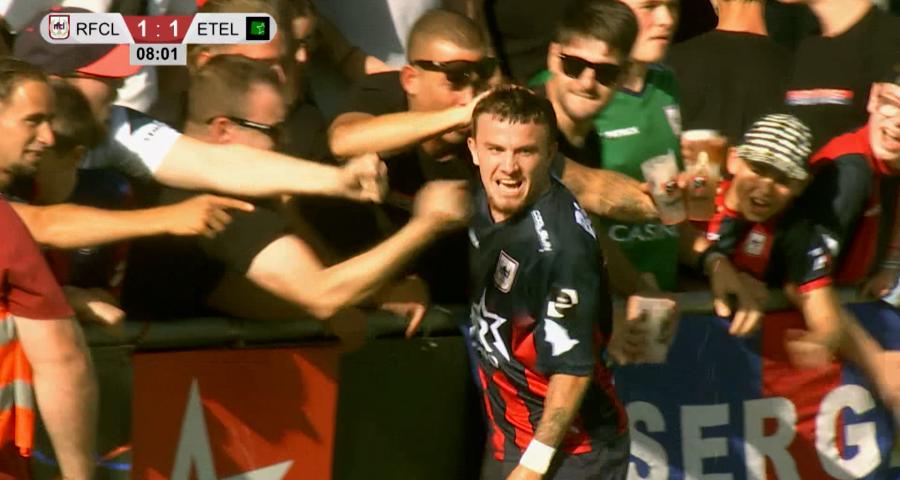 Coupe : le RFC Liège émerge en 2e mi-temps