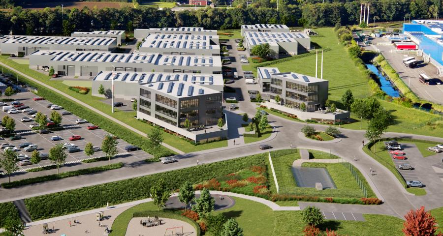 Nouveau Business Park à Awans