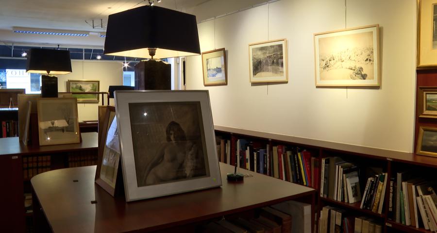 Une expo inédite des œuvres de François Maréchal à la librairie Lhomme