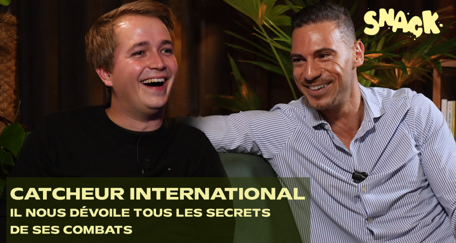 Snack : la star du catch Aaron Rammy nous dévoile les coulisses de ce sport-spectacle