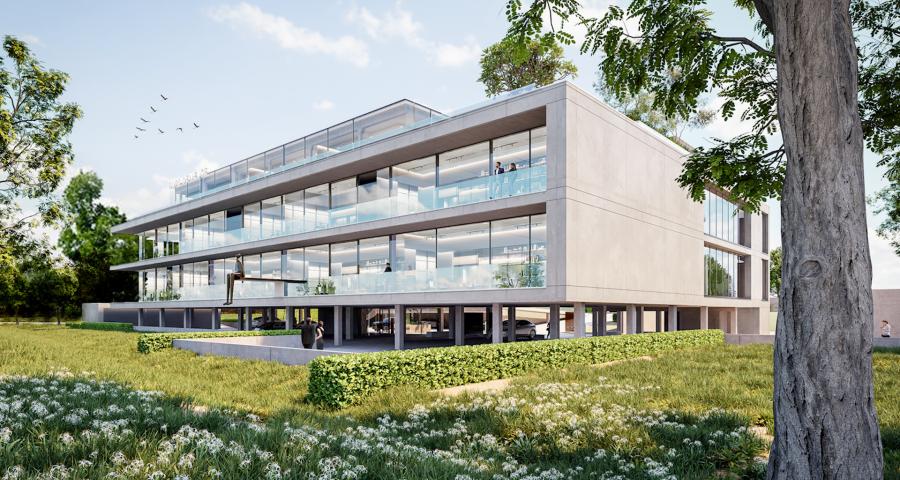 Nouveau centre d'affaires à Hermalle-sous-Argenteau