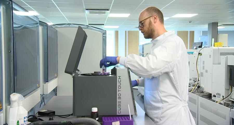 CHU: nouveaux laboratoires Unilab Lg