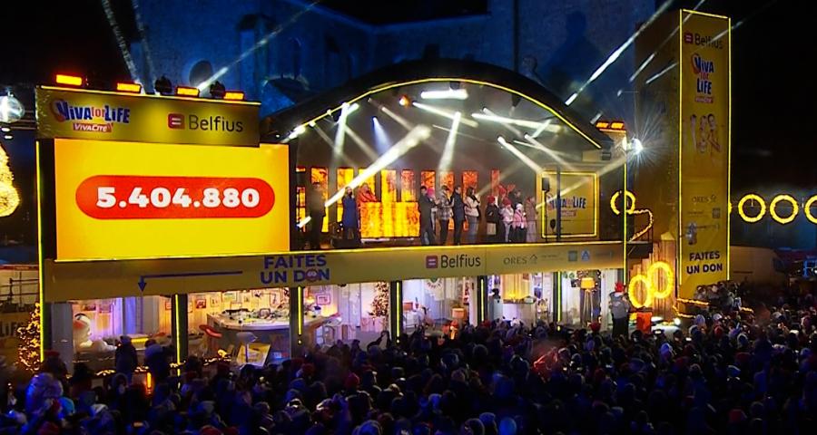 Le cube Viva For Life s'installe à Seraing pour sa 12ème édition