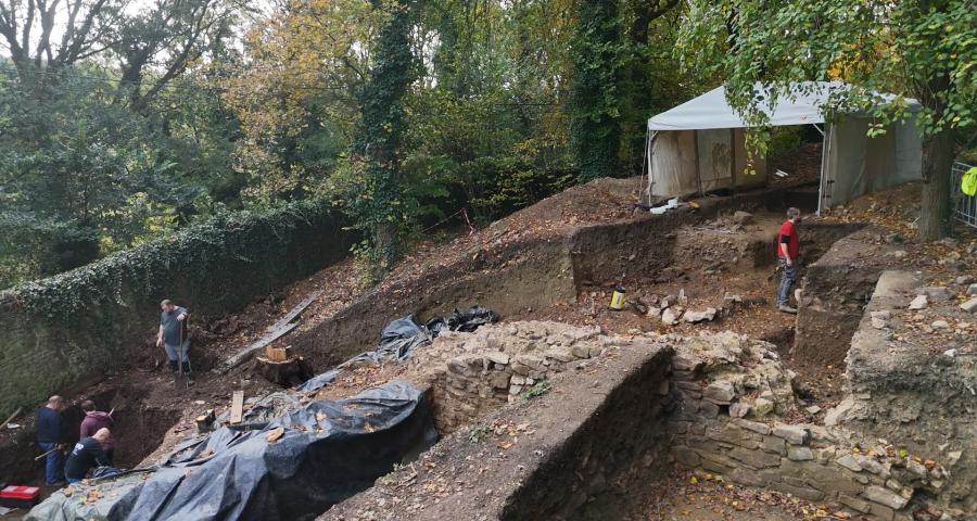 Un site déjà occupé du temps de Charlemagne