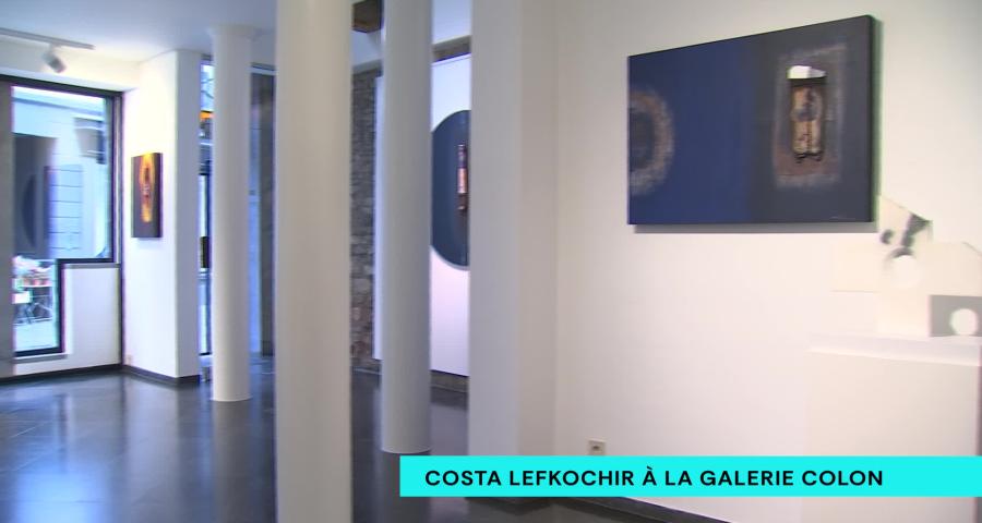 Costa Lefkochir expose ses oeuvres récentes à la galerie Colon