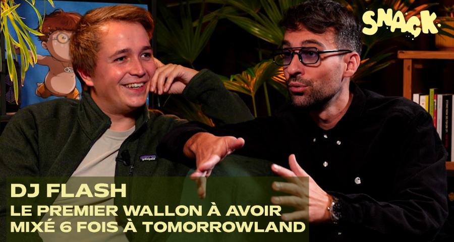 Snack : DJ Flash revient sur sa carrière
