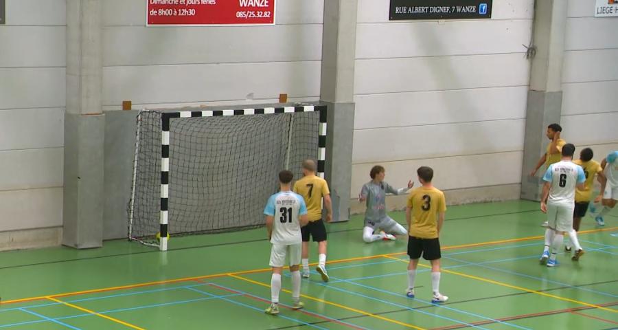 Futsal: Wanze toujours invaincu après 7 matchs !